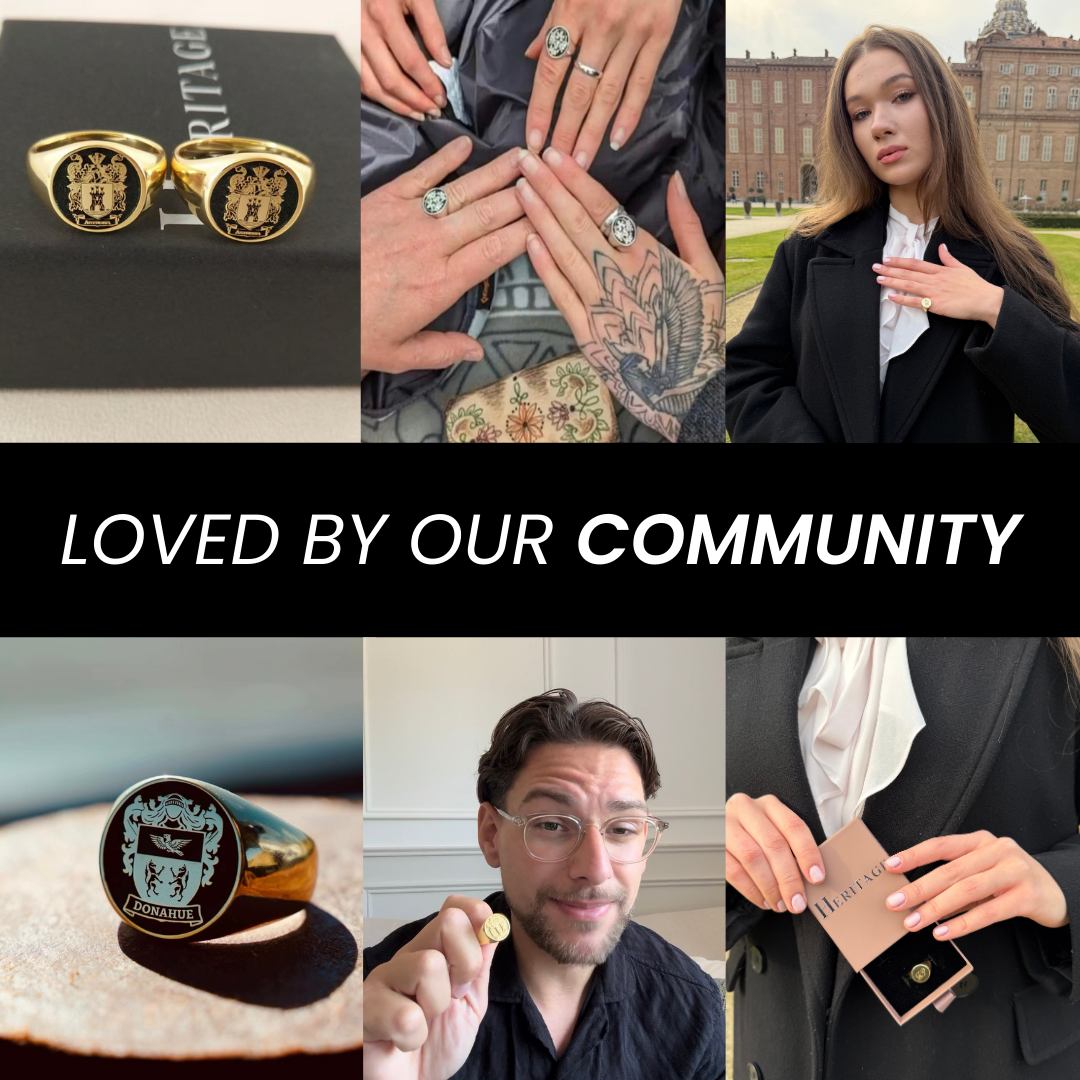 Anello Chevalier Personalizzato in Argento Sterling