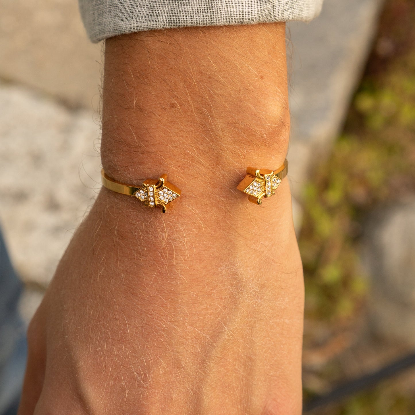 Pulseira Flor-de-Lis