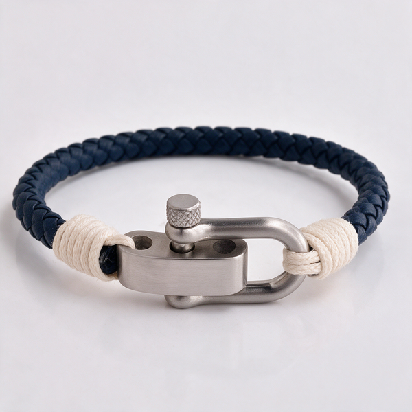 Pulseira de marinheiro azul-marinho (PRÉ-ENCOMENDA)