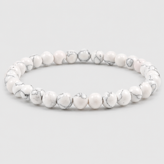 Marmor-Perlenarmband