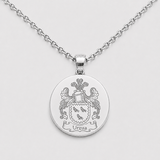 Personalized Coat of Arms Necklace