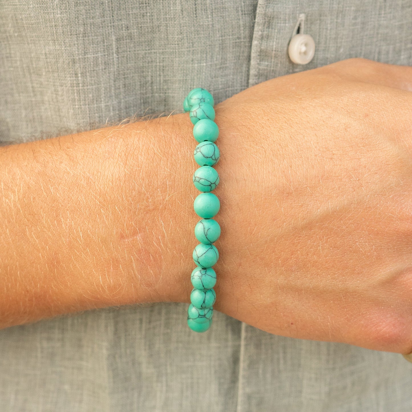 Bracciale di Perle Turchesi