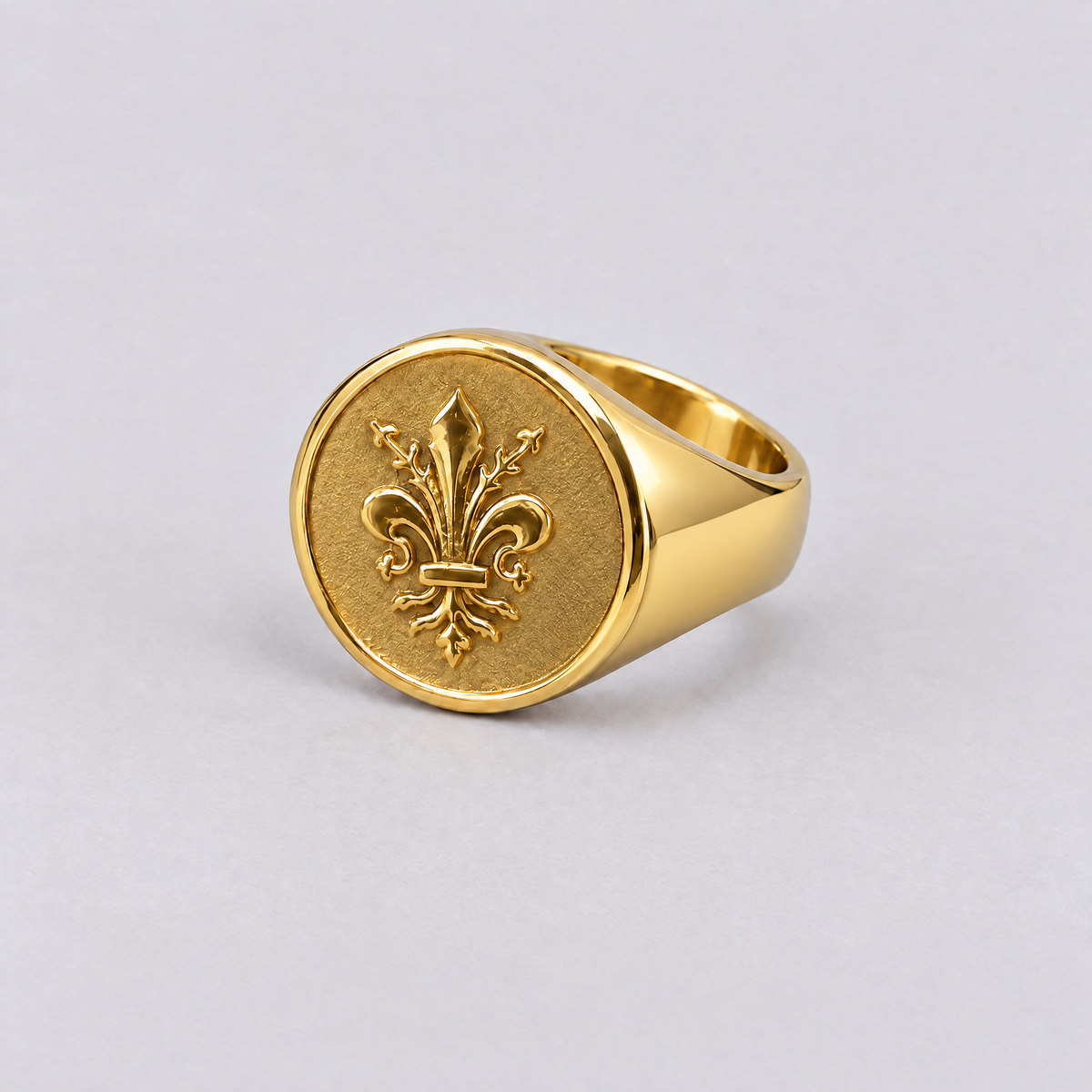Siegelring mit heraldischer Lilie (VORBESTELLUNG)