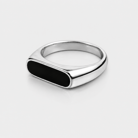 Minimal Oval Signet Ring