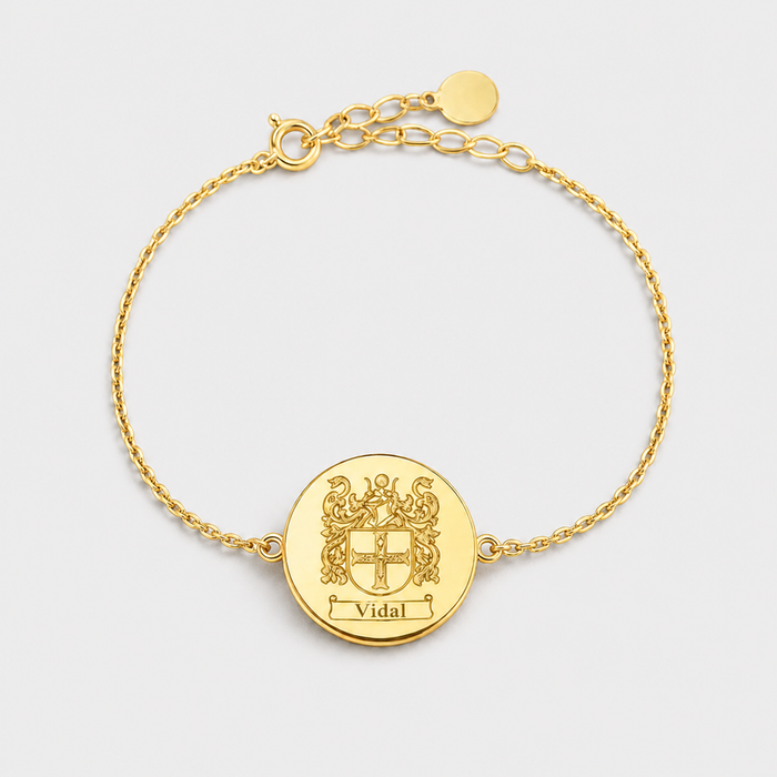 Personalisiertes Familienwappen-Armband