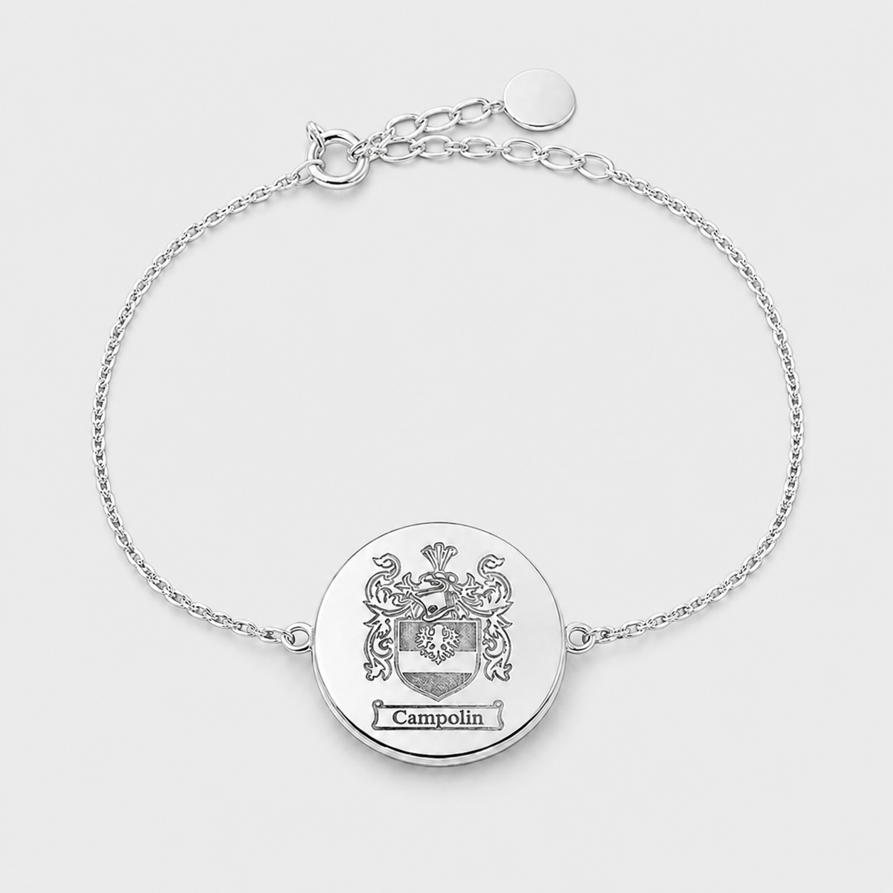 Personalized Coat of Arms Bracelet