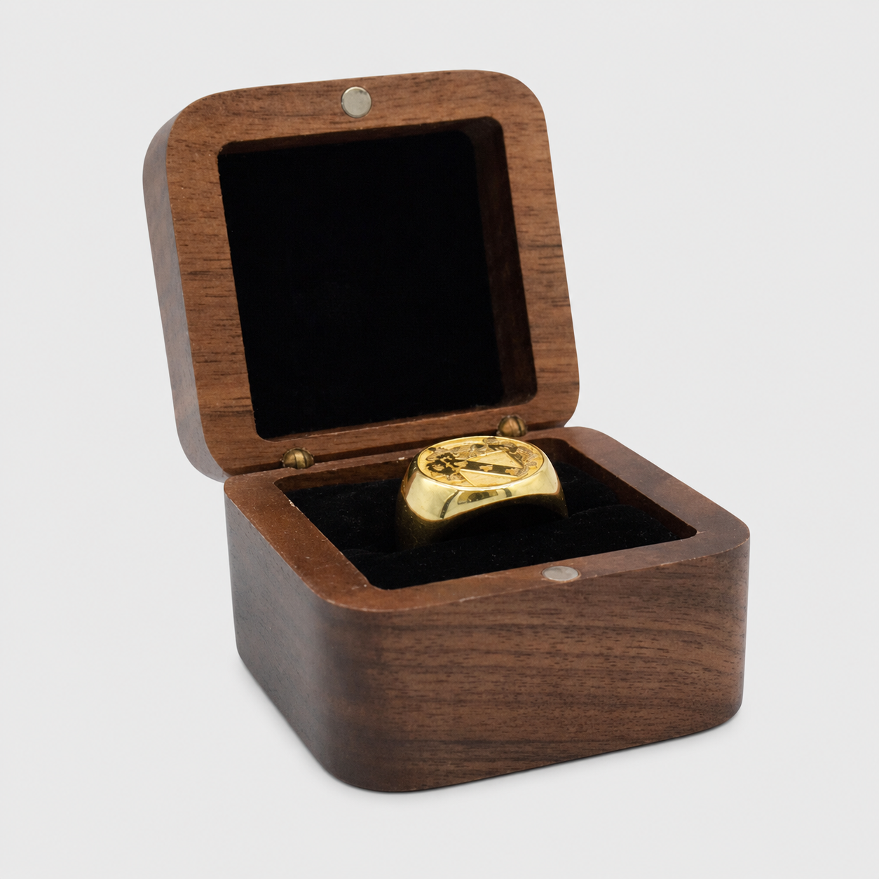 Personalized Wooden Ring Box