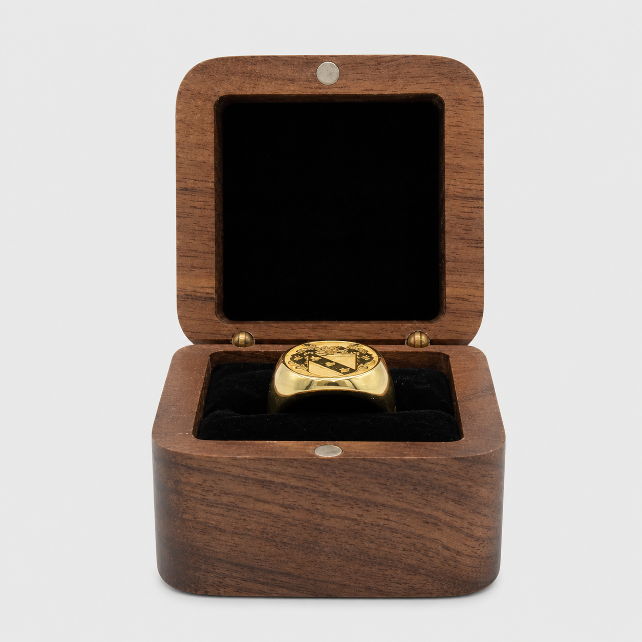 Personalized Wooden Ring Box