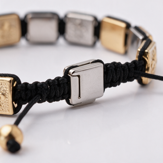 Fleur-de-Lis Tile Bracelet