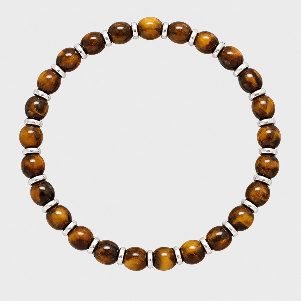 Bracciale di Perle Occhio di Tigre