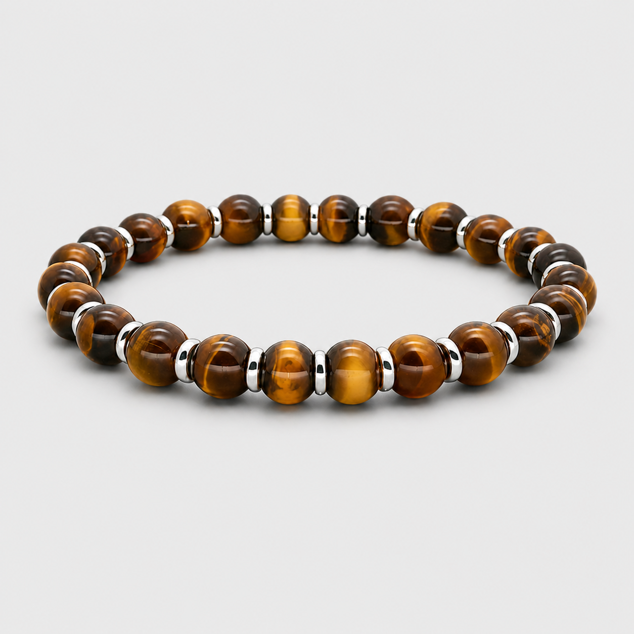 Bracciale di Perle Occhio di Tigre